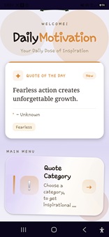 Portfolio Interface View