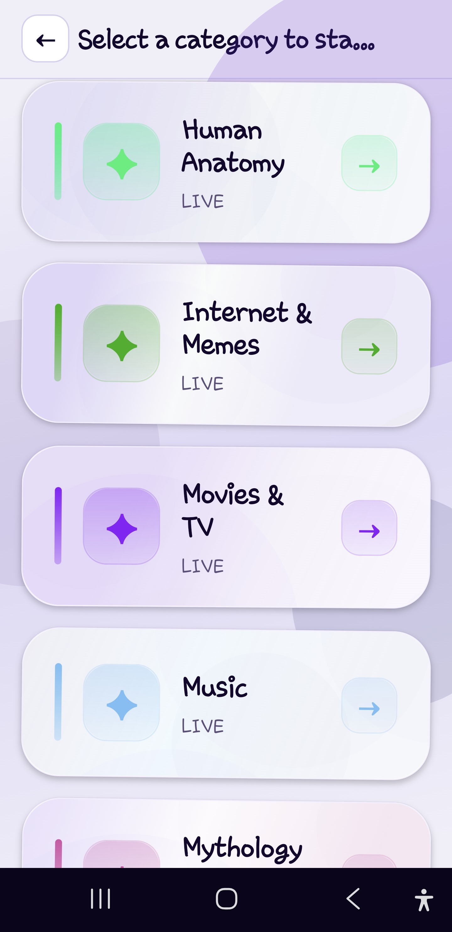 Portfolio Interface View